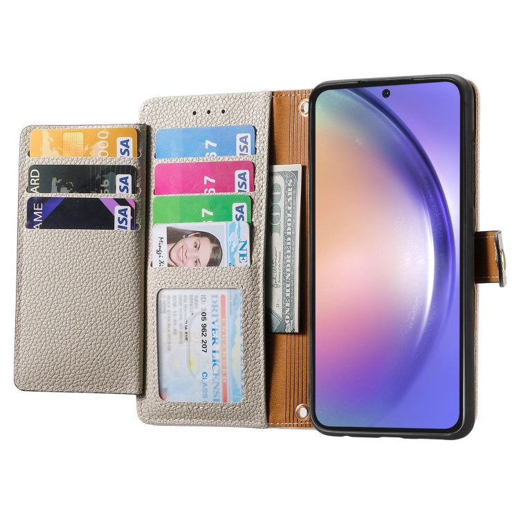 For Samsung Galaxy A55 5G Love Zipper Lanyard Leather Phone Case