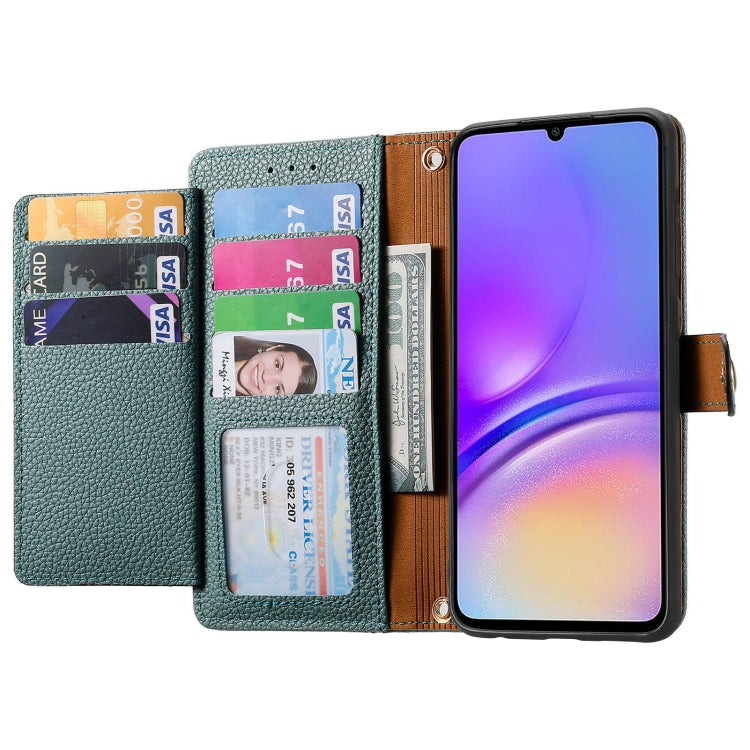 For Samsung Galaxy A05 4G Love Zipper Lanyard Leather Phone Case