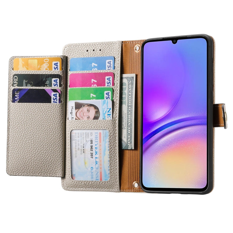 For Samsung Galaxy A05 4G Love Zipper Lanyard Leather Phone Case