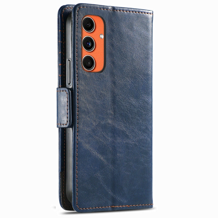 For Samsung Galaxy C55 CaseNeo Splicing Dual Magnetic Buckle Leather Phone Case