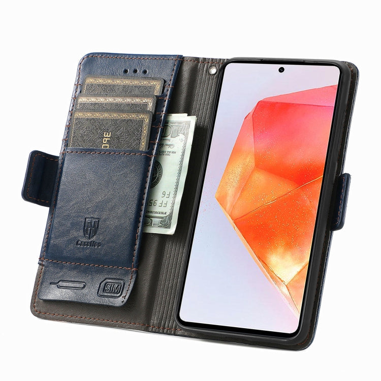 For Samsung Galaxy C55 CaseNeo Splicing Dual Magnetic Buckle Leather Phone Case