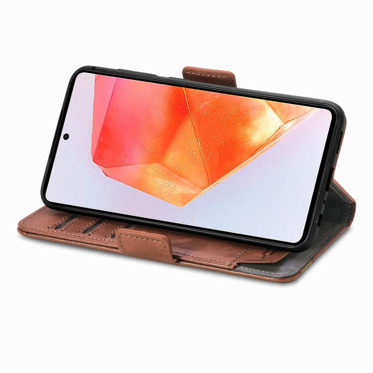 For Samsung Galaxy C55 CaseNeo Splicing Dual Magnetic Buckle Leather Phone Case