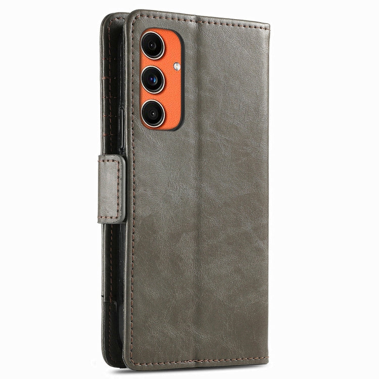 For Samsung Galaxy C55 CaseNeo Splicing Dual Magnetic Buckle Leather Phone Case