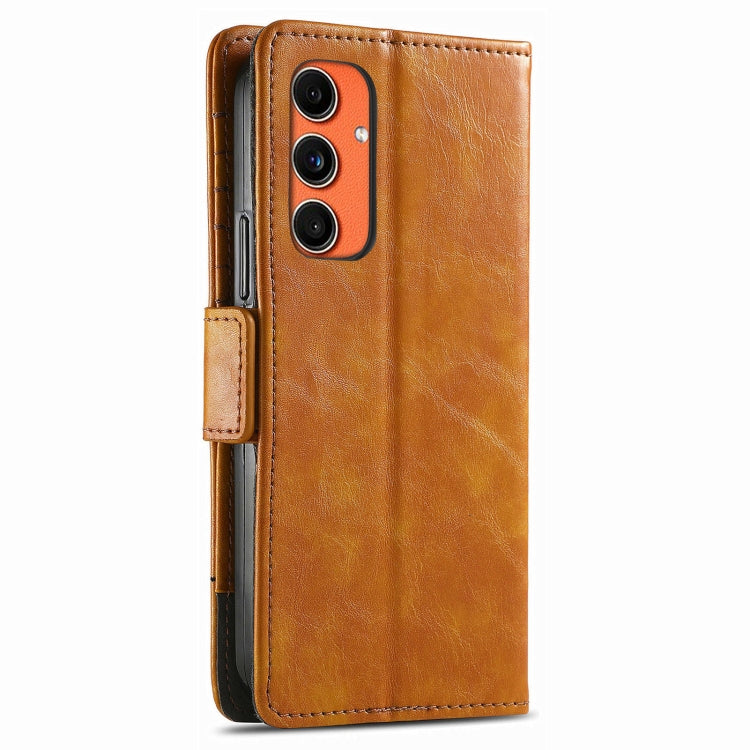 For Samsung Galaxy C55 CaseNeo Splicing Dual Magnetic Buckle Leather Phone Case