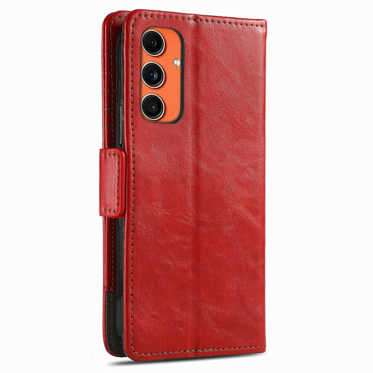 For Samsung Galaxy C55 CaseNeo Splicing Dual Magnetic Buckle Leather Phone Case