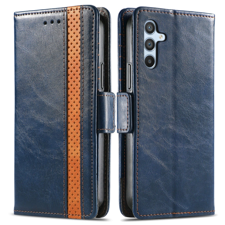 For Samsung Galaxy A36 5G CaseNeo Splicing Dual Magnetic Buckle Leather Phone Case