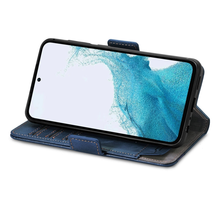 For Samsung Galaxy A36 5G CaseNeo Splicing Dual Magnetic Buckle Leather Phone Case