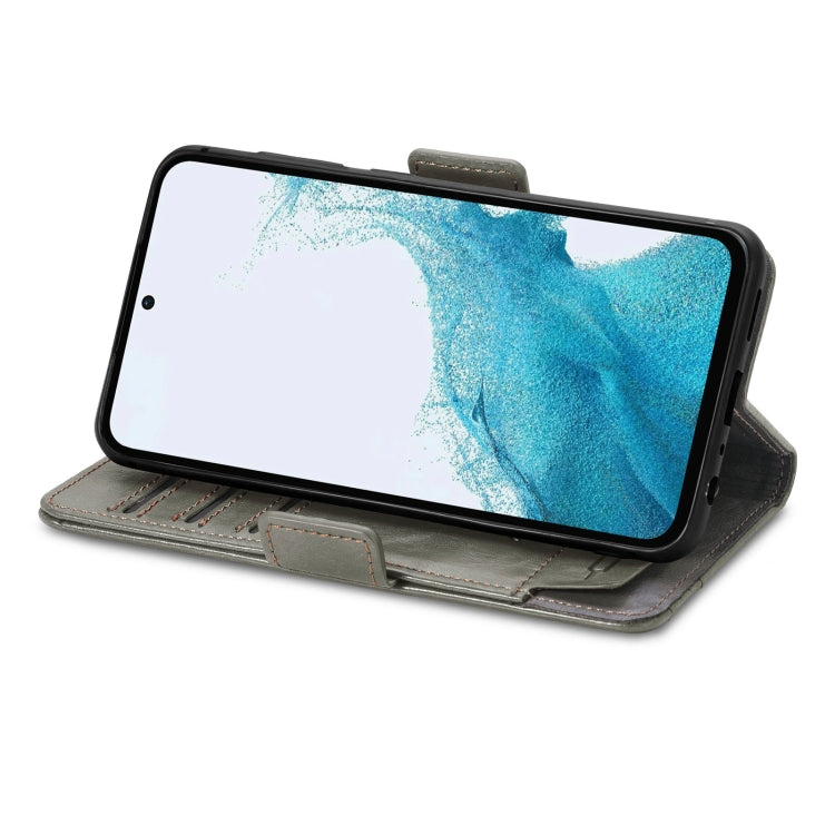For Samsung Galaxy A36 5G CaseNeo Splicing Dual Magnetic Buckle Leather Phone Case