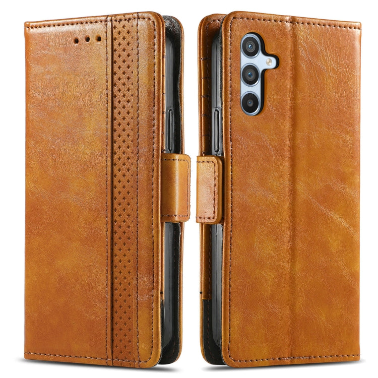 For Samsung Galaxy A36 5G CaseNeo Splicing Dual Magnetic Buckle Leather Phone Case