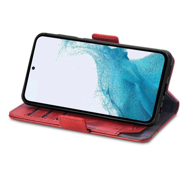 For Samsung Galaxy A36 5G CaseNeo Splicing Dual Magnetic Buckle Leather Phone Case