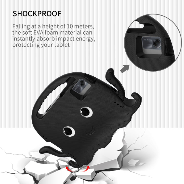 For Samsung Galaxy Tab S9 / S9 FE / S7 / S8 Octopus Style EVA Hybrid PC Shockproof Tablet Case with Strap