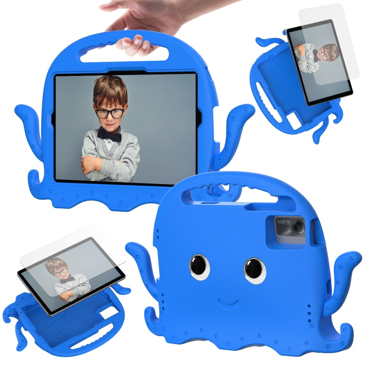 For Samsung Galaxy Tab S9 / S9 FE / S7 / S8 Octopus Style EVA Hybrid PC Shockproof Tablet Case with Strap