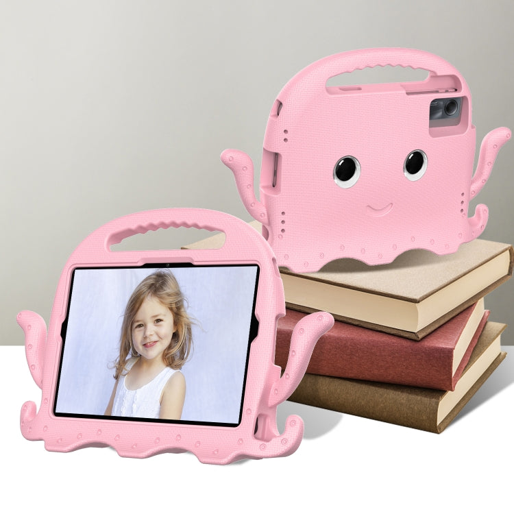For Samsung Galaxy Tab S9 / S9 FE / S7 / S8 Octopus Style EVA Hybrid PC Shockproof Tablet Case with Strap
