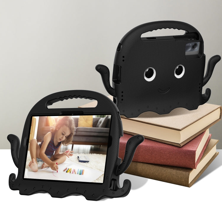 For Samsung Galaxy Tab A11+ / A9+ Octopus Style EVA Hybrid PC Shockproof Tablet Case with Strap