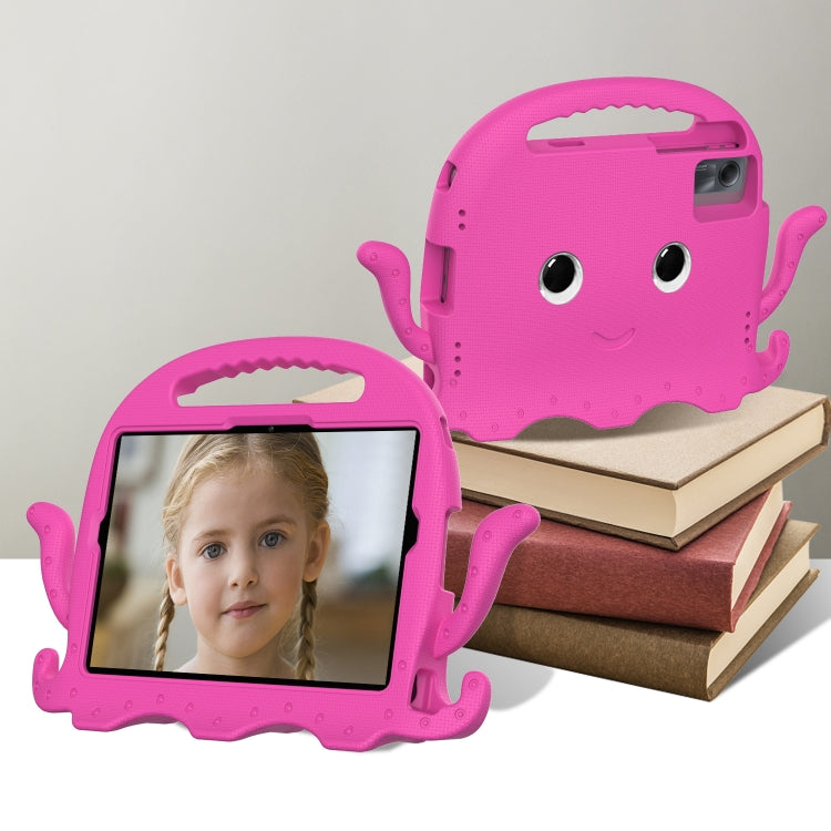 For Samsung Galaxy Tab A11+ / A9+ Octopus Style EVA Hybrid PC Shockproof Tablet Case with Strap
