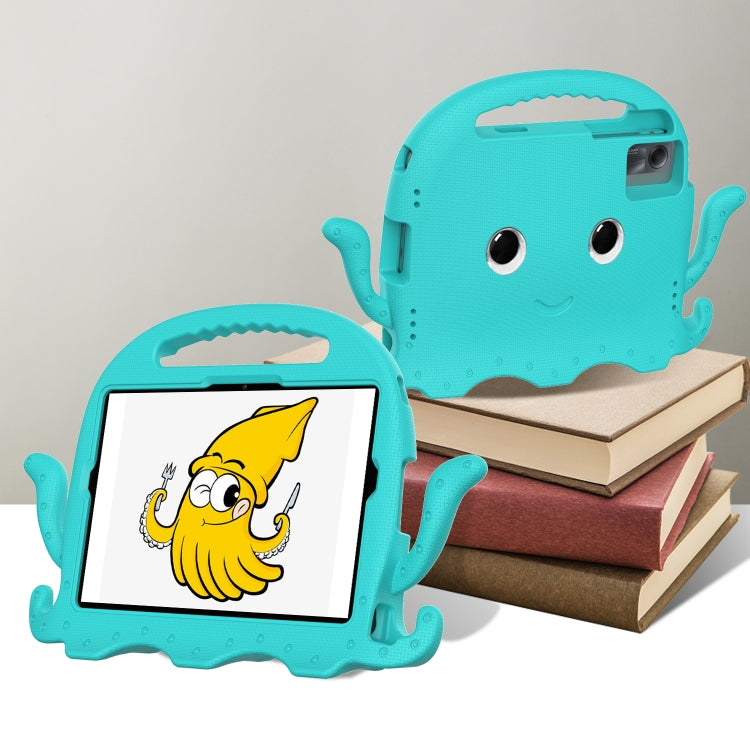 For Samsung Galaxy Tab A11+ / A9+ Octopus Style EVA Hybrid PC Shockproof Tablet Case with Strap