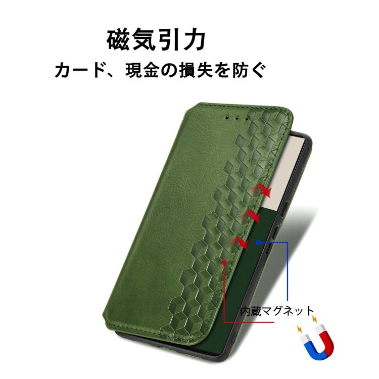 For Samsung Galaxy A25 5G Cubic Grid Pressed Magnetic Leather Phone Case