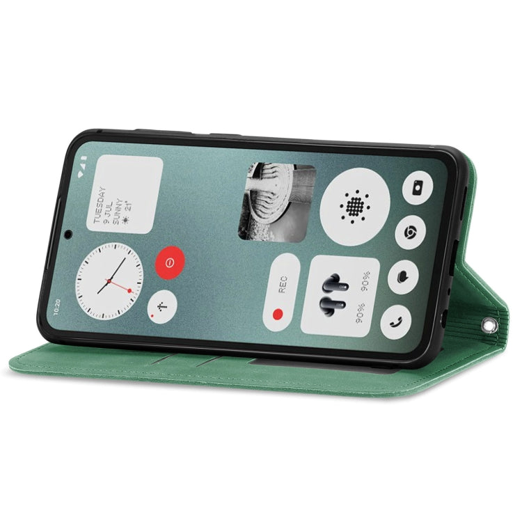 For  Nothing CMF Phone 1 Retro Skin Feel Magnetic Flip Leather Phone Case