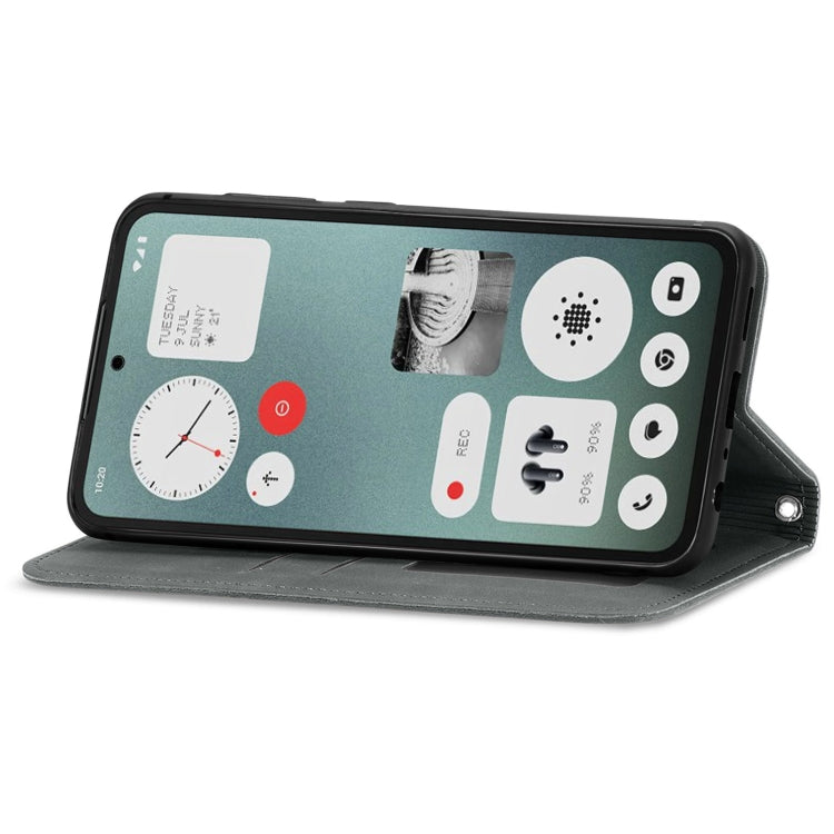 For  Nothing CMF Phone 1 Retro Skin Feel Magnetic Flip Leather Phone Case