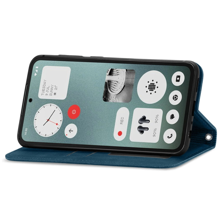 For  Nothing CMF Phone 1 Retro Skin Feel Magnetic Flip Leather Phone Case