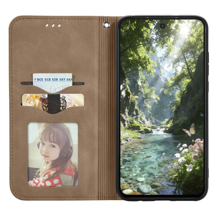 For Nothing Phone 4a Pro Retro Skin Feel Magnetic Flip Leather Phone Case