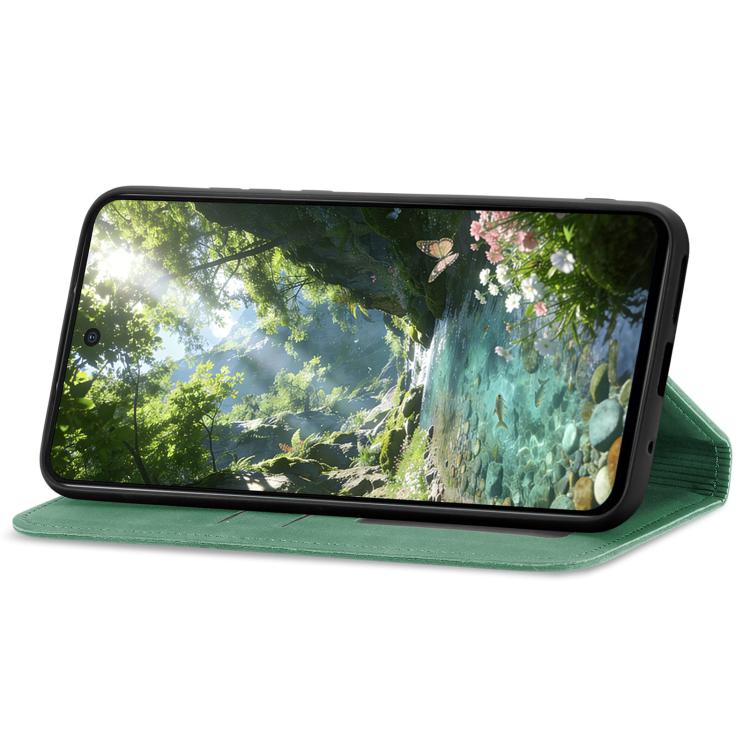 For Nothing Phone 4a Retro Skin Feel Magnetic Flip Leather Phone Case
