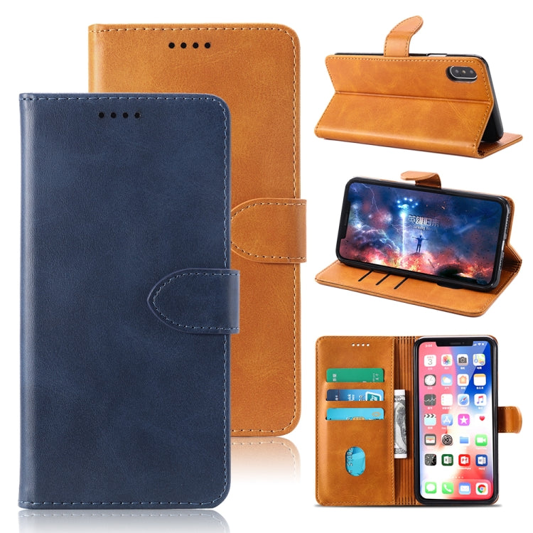 Calf Texture Horizontal Flip Leather Case for Motorola Moto G7 Play ï¼ˆUS versionï¼‰, with Holder & Card Slots & Wallet