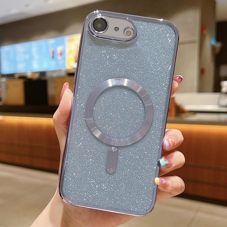 For iPhone 17e / 16e Glitter Electroplating MagSafe TPU Phone Case