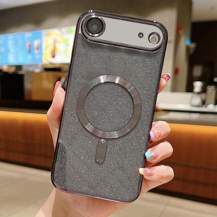 For iPhone Air Glitter Electroplating MagSafe TPU Phone Case