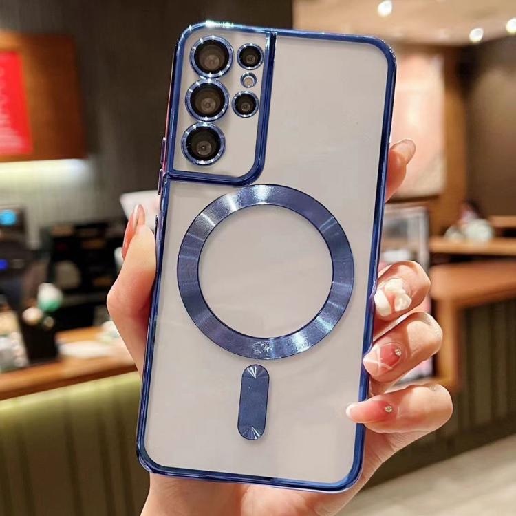 For Samsung Galaxy S25 Ultra 5G MagSafe Electroplating TPU Phone Case