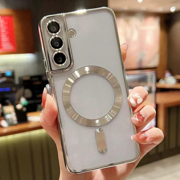 For Samsung Galaxy S25 FE 5G MagSafe Electroplating TPU Phone Case