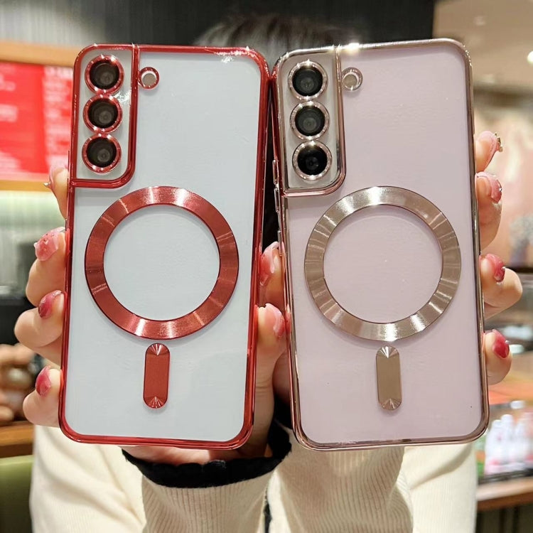 For Samsung Galaxy S24 FE 5G MagSafe Electroplating TPU Phone Case