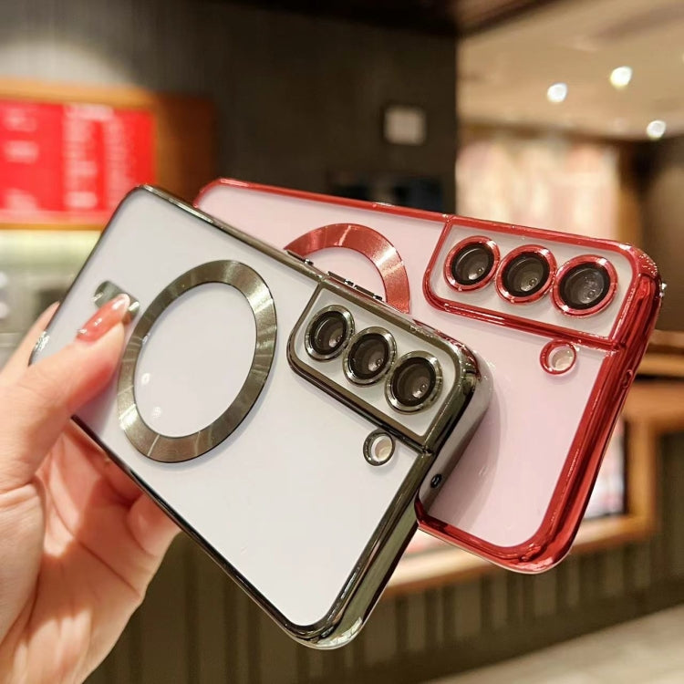 For Samsung Galaxy S24 FE 5G MagSafe Electroplating TPU Phone Case