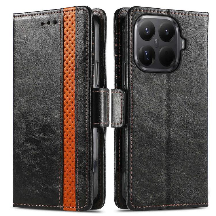 For Xiaomi 15T Pro CaseNeo Splicing Dual Magnetic Buckle Leather Phone Case