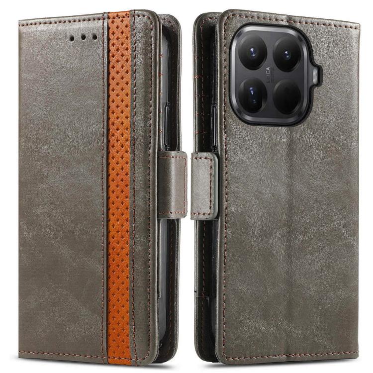 For Xiaomi 15T Pro CaseNeo Splicing Dual Magnetic Buckle Leather Phone Case