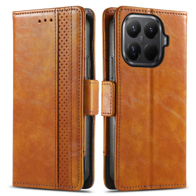 For Xiaomi 15T Pro CaseNeo Splicing Dual Magnetic Buckle Leather Phone Case