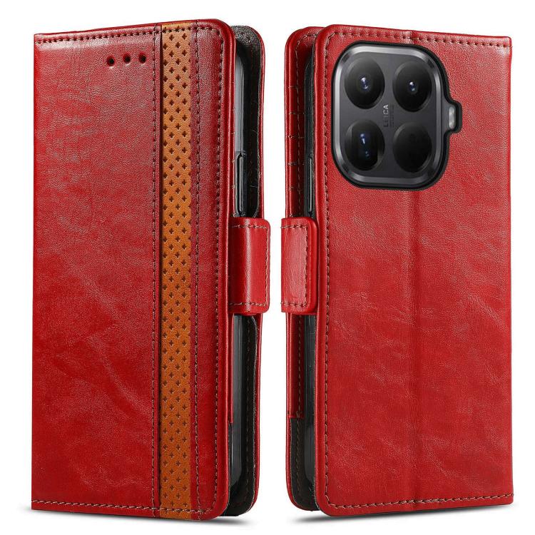 For Xiaomi 15T Pro CaseNeo Splicing Dual Magnetic Buckle Leather Phone Case