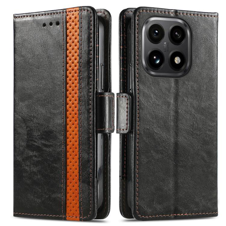 For Xiaomi 15T CaseNeo Splicing Dual Magnetic Buckle Leather Phone Case