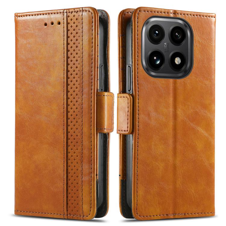 For Xiaomi 15T CaseNeo Splicing Dual Magnetic Buckle Leather Phone Case