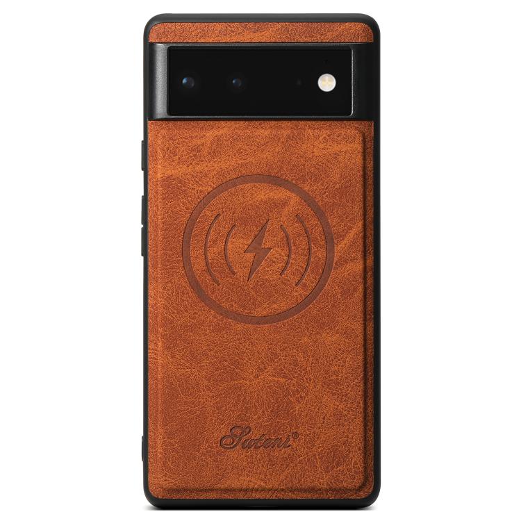 For Google Pixel 9 Pro XL Suteni H16 Litchi Texture Leather Detachable Wallet Back Phone Case