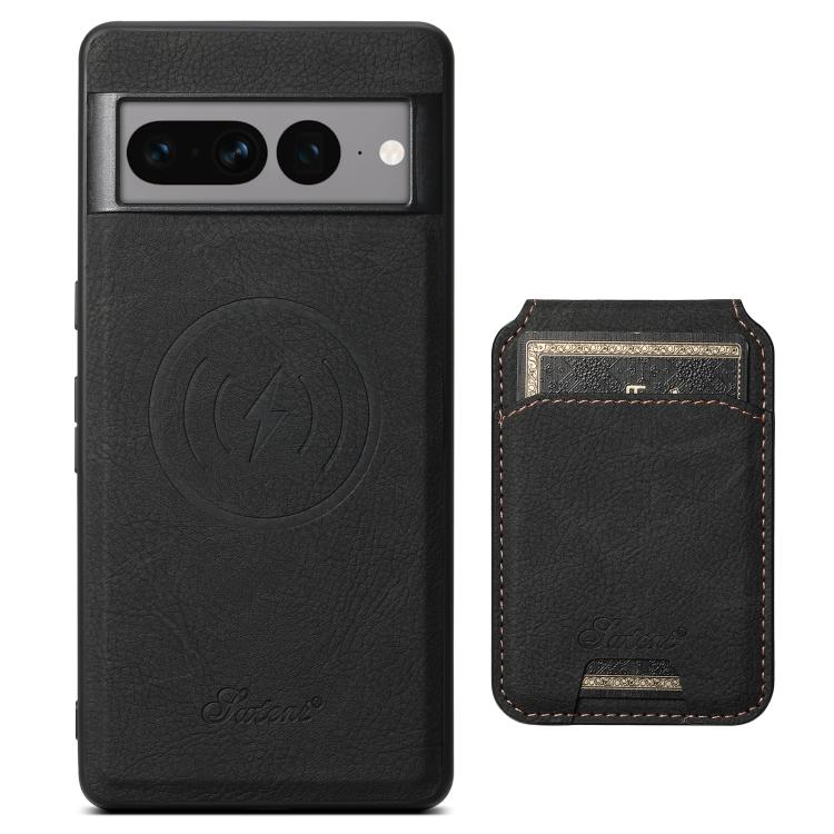For Google Pixel 10 Suteni H16 Litchi Texture Leather Detachable Wallet Back Phone Case