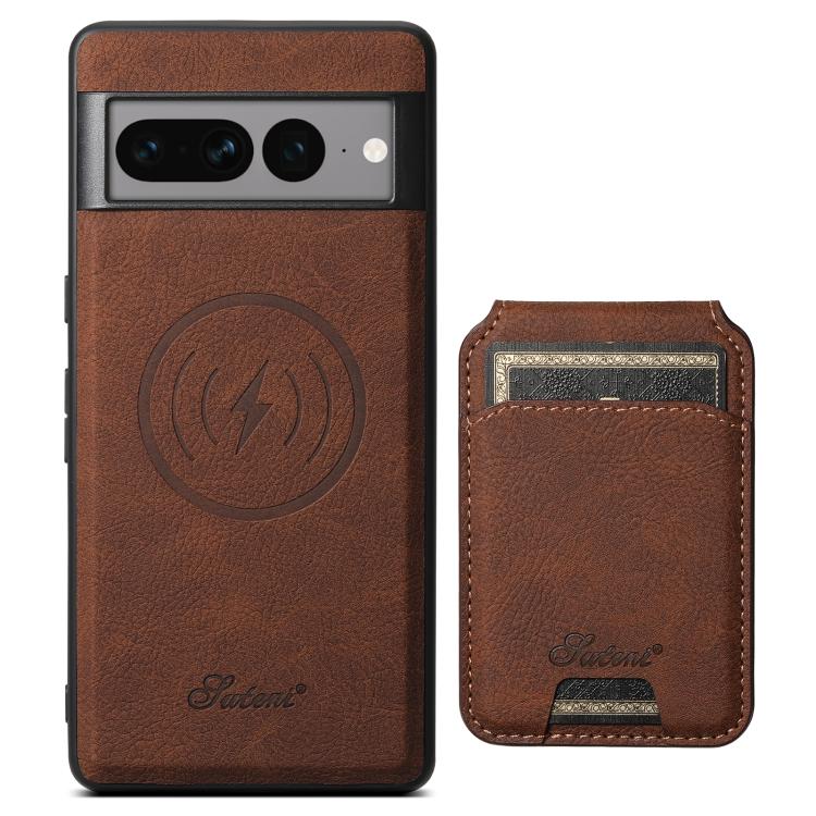 For Google Pixel 10 Suteni H16 Litchi Texture Leather Detachable Wallet Back Phone Case