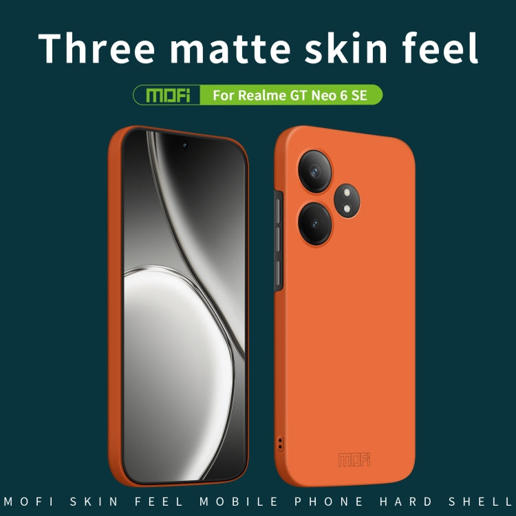 For Realme GT Neo6 SE MOFI Qin Series Skin Feel All-inclusive PC Phone Case