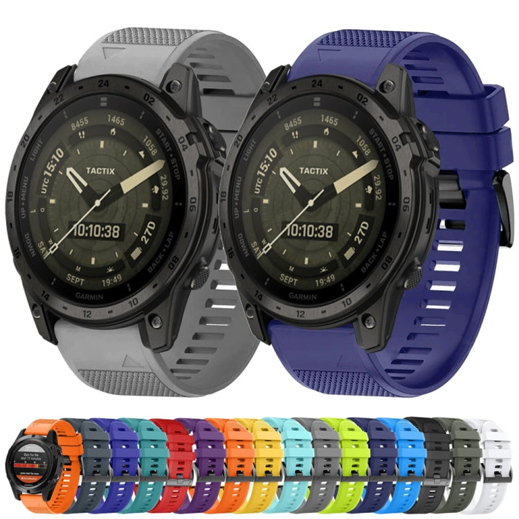 For Garmin Enduro 3 Quick Release 26mm Silicone Watch Band