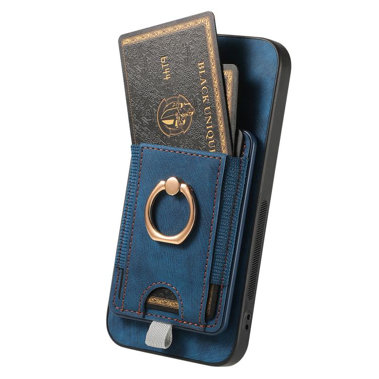 For Huawei nova 13 Retro Splitable Magnetic Card Bag Leather Phone Case