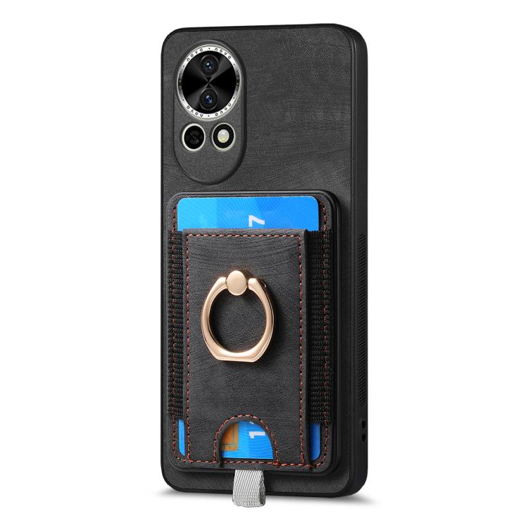 For Huawei nova 13 Pro Retro Splitable Magnetic Card Bag Leather Phone Case