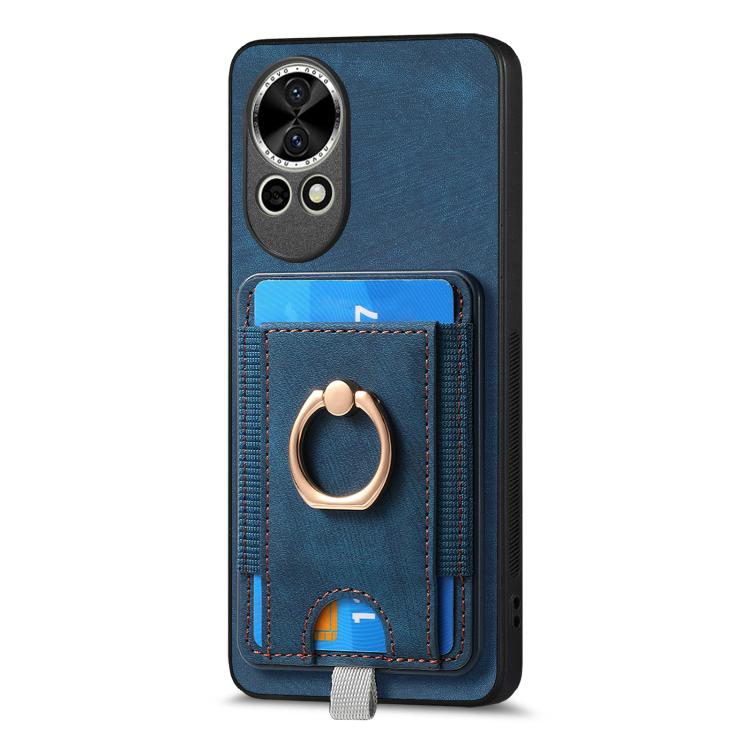 For Huawei nova 13 Pro Retro Splitable Magnetic Card Bag Leather Phone Case