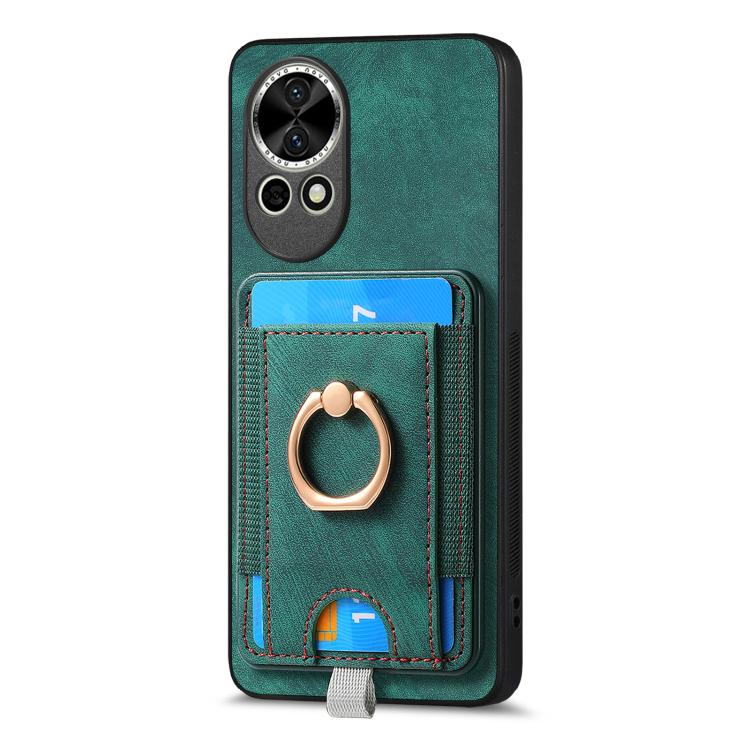For Huawei nova 13 Pro Retro Splitable Magnetic Card Bag Leather Phone Case