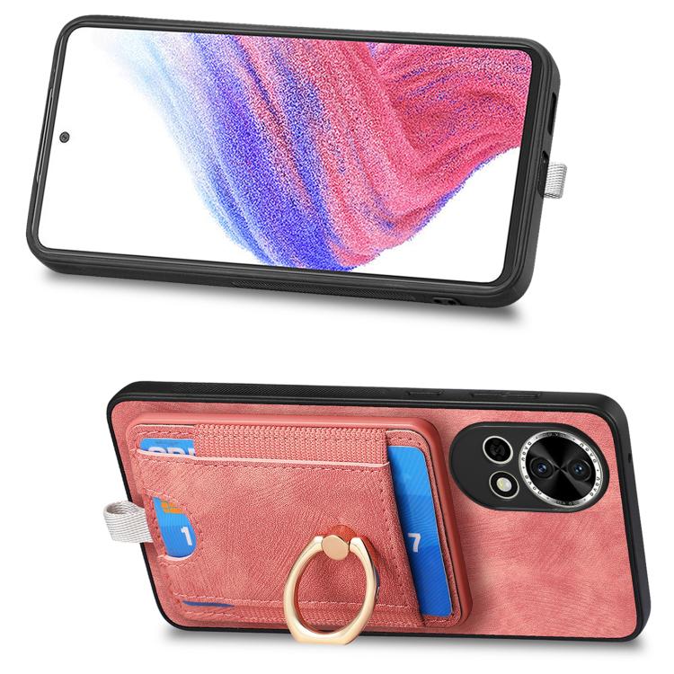 For Huawei nova 13 Pro Retro Splitable Magnetic Card Bag Leather Phone Case