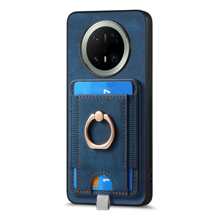 For Huawei Mate 70 Retro Splitable Magnetic Card Bag Leather Phone Case